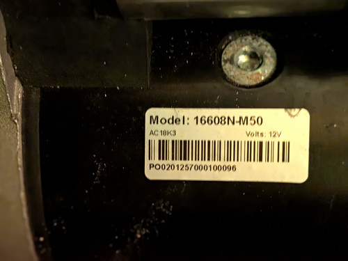New starter motor 16608n ford - motor,
